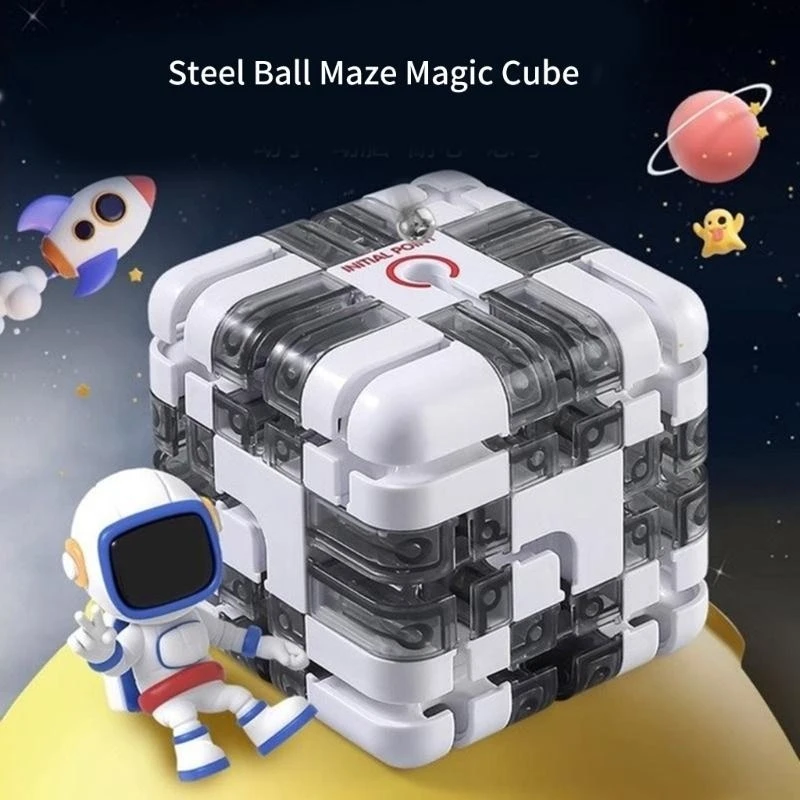 

3x3 Maze Cube Toy Toy для логического мышления и координации ручных глаз Braind Development Development Cube игрушка