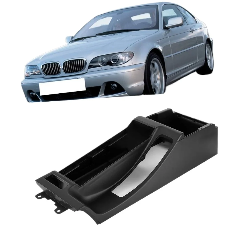 

Car Center Console Trim Base For BMW 3 Series E46 4 Door 1999 2006 With Armrest LHD Only 51168218305 Interior Part
