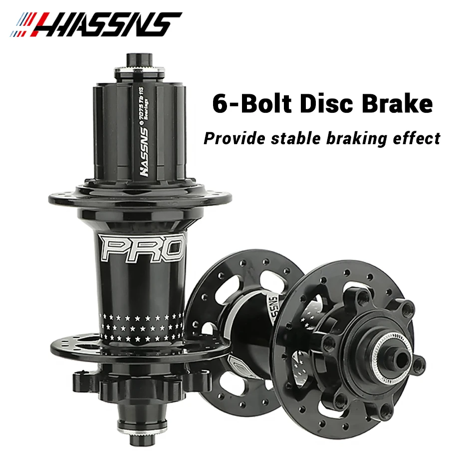 HASSNS PRO7 Bicycle Hub 24/32Holes J-Bend Spokes THRU Axle 12X142 HG/XD/MS 4Pcs Sealed Bearing for SHIMANO Mountain Bike Freehub