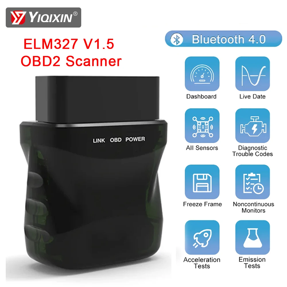 ELM327 V1.5 OBD2 Sc… - image