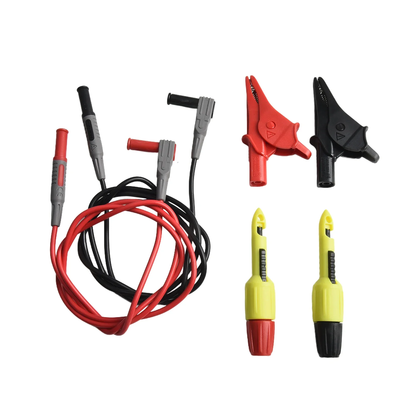 

Sufficient Equipment Extensive Collection Of Six Essential Tester Tools With Heavy Duty Crocodile Clip & Wiring Features