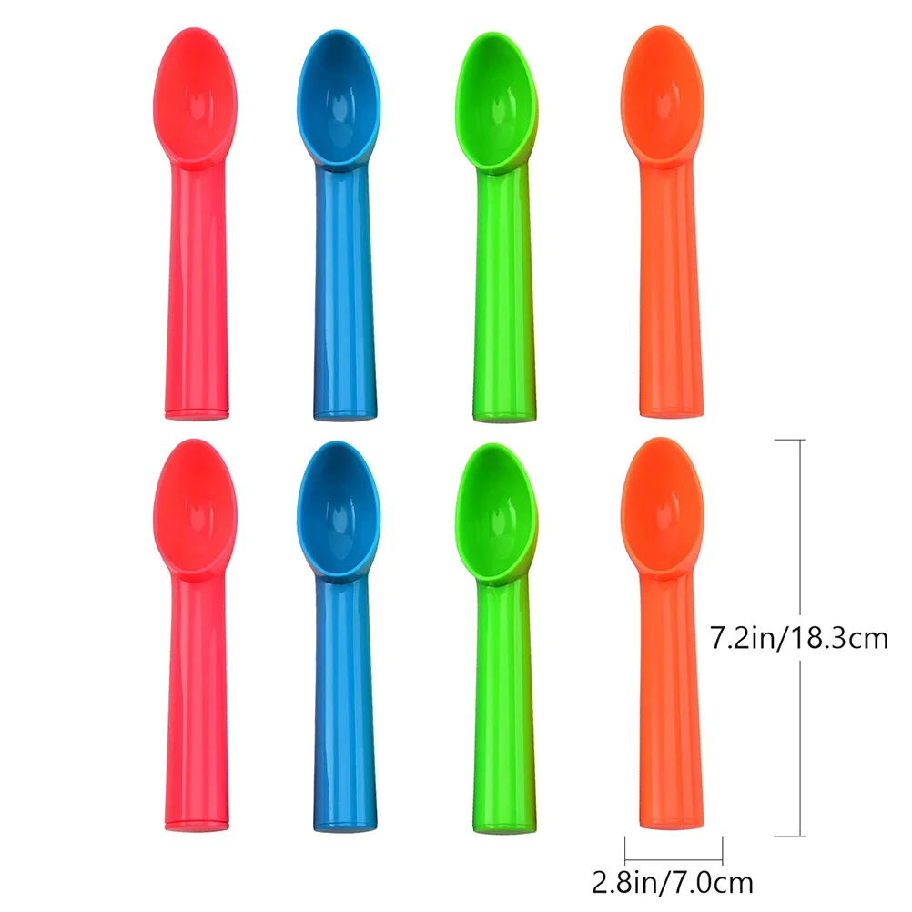1 set di palette per gelato, palette per frutta, pratiche, resistenti all'usura, colori assortiti, cucina, ristorante, dessert, strumenti multiuso