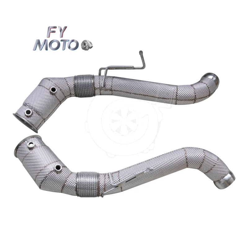 

Exhaust Catted Downpipe For McLaren 570S With Heat Shield