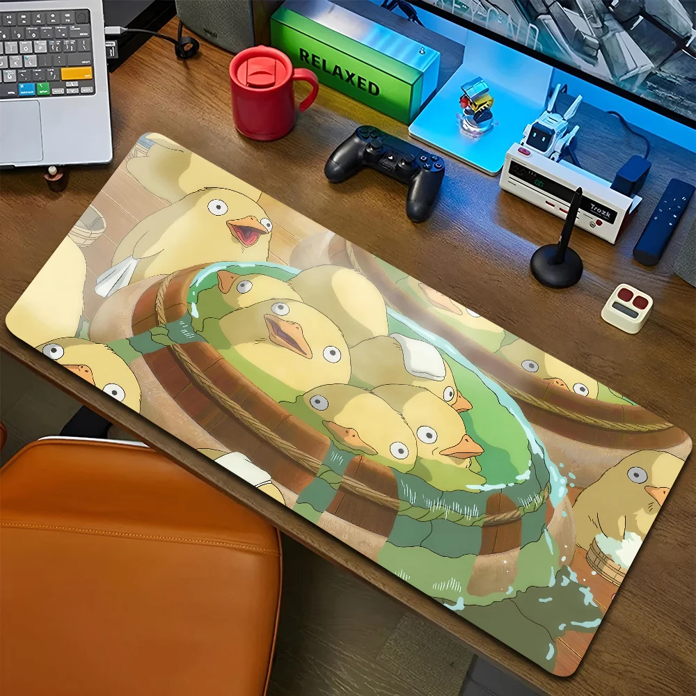 1pc Studio Ghibli Non-slip Mouse Pad Suitable For Office Computers Laptops E-sports Game Desk Mats XXL Keyboard