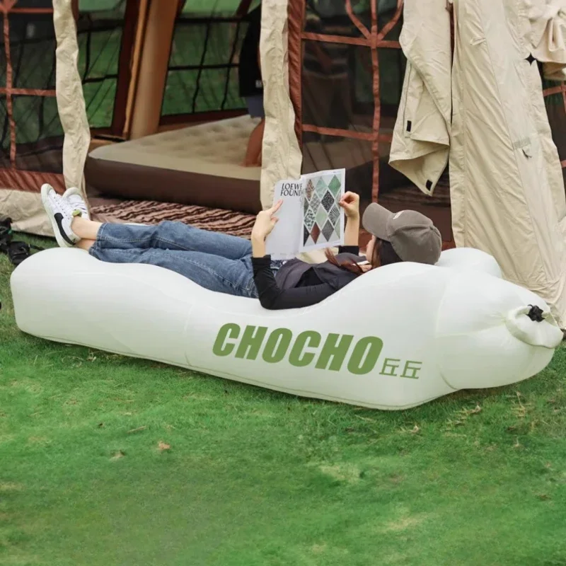 Inflatable Sleeping Mattress Camping Equipment Armchair Sofa Air Seatings Outdoor Furniture Couch Puffs Chair Matt Rest Seats