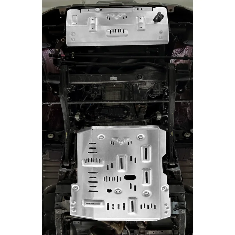 Production personnalisée de Kit de protection inférieure en alliage d'aluminium et de magnésium Durable pour Toyota Land Cruiser 71 76 78 79