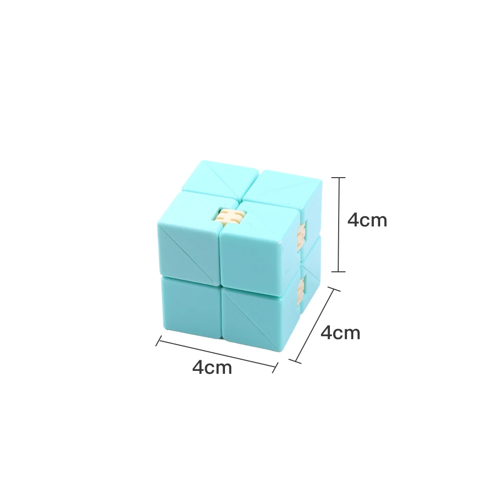 Nuevos juguetes Fidget Descompresión Finger Puzzle Cube Infinity Cube Stress Relief Toy Antiestrés Juguete duradero para niños adultos