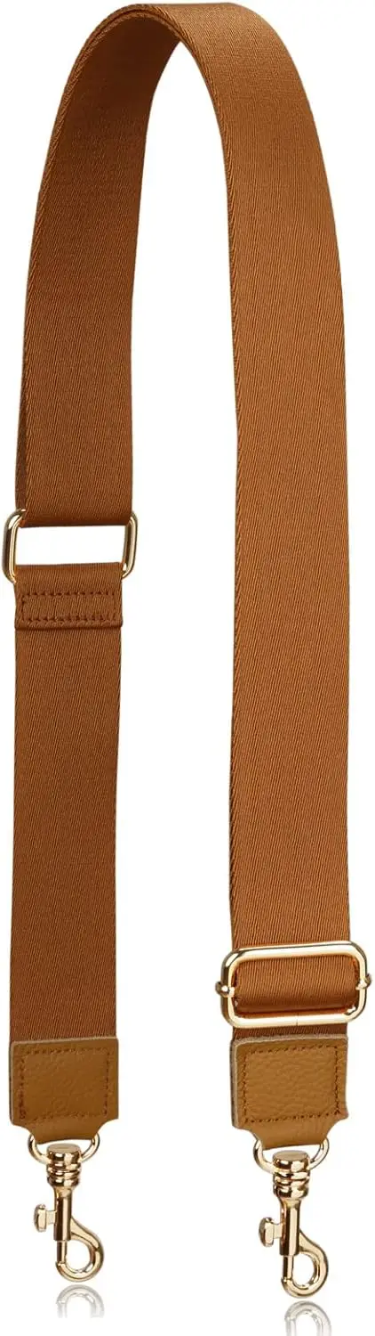 حزام محفظة سميك، بديل واسع قابل للتعديل، حقيبة يد كروس، أطراف جلدية، استبدال حزام أكياس المدرب