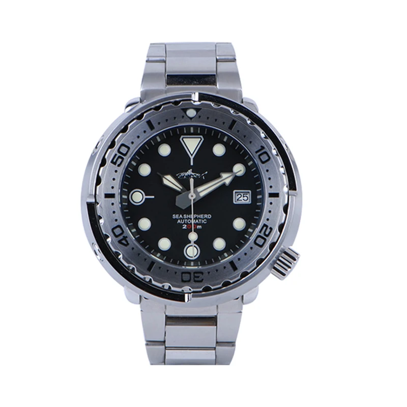 

Japanese Fully Automatic Mechanical Watch Men's SBBN Water Ghost Diving Can Business Sports Waterproof Steel Watch