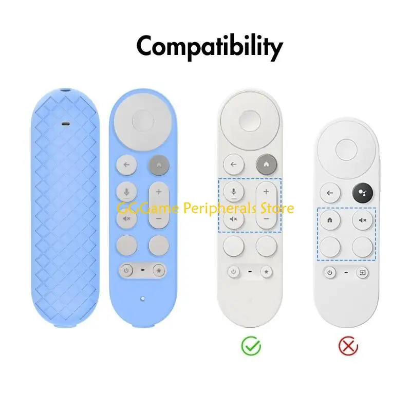 

U55B Прочный силиконовый защитный чехол для пульта дистанционного управления для ТВ-стримера 4K2024 Эргономичный чехол