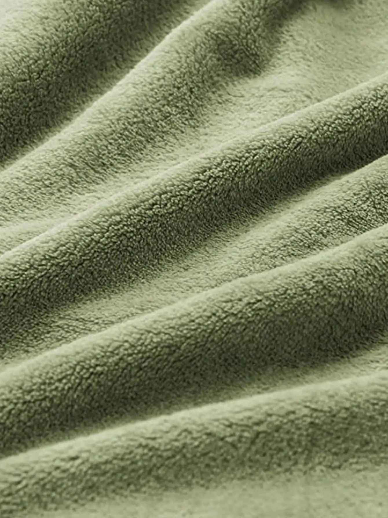 Plain Color Blanket Green Simple Throw Blanket Soft Sleeping Blanket For Household