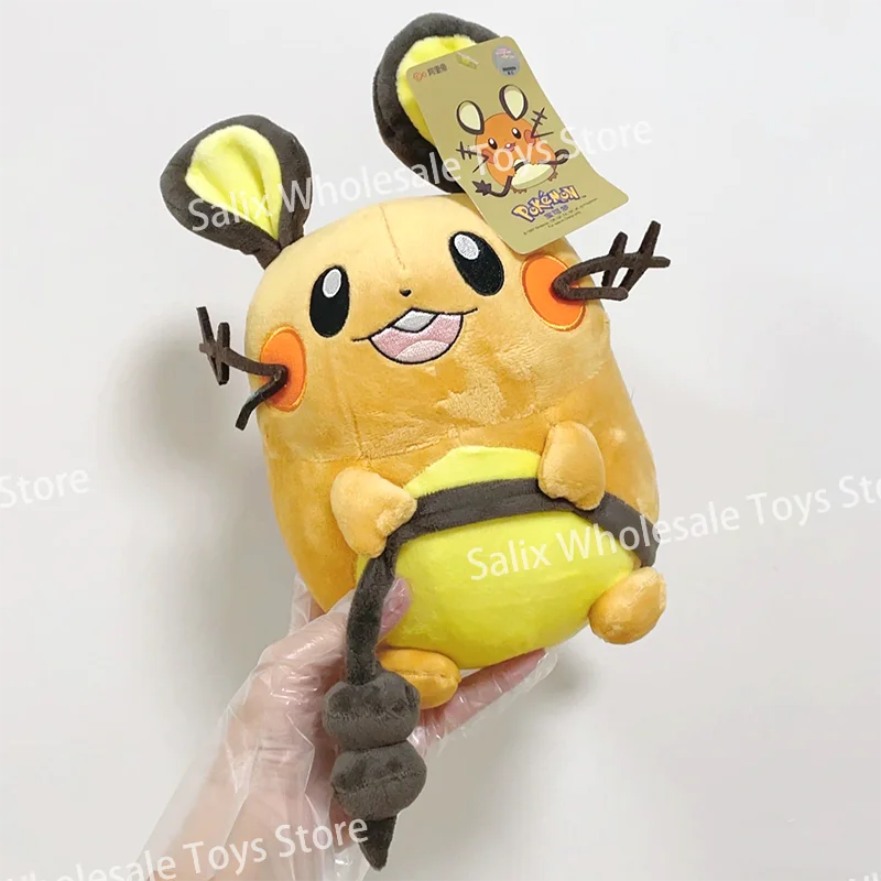 Pokemon Anime Dedenne 25cm Squirtle Pikachu lindo Bulbasaur Peluche de juguete Pokemon muñeca regalo para niños personalizado