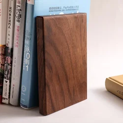 1pc Nature Wooden Desktop Bookends Book Organizer Office Desktop Home Bookends Book Ends Stand Holder Shelf Bookrack