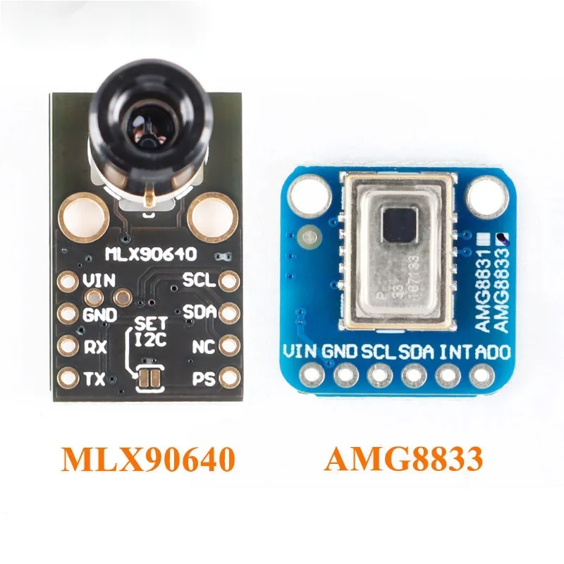 AMG8833 IR 8*8 MLX90640 32*24 Thermal Imager Array Temperature Sensor Module MLX90640BAB MLX90640BAA 8x8 Infrared Camera Sensor