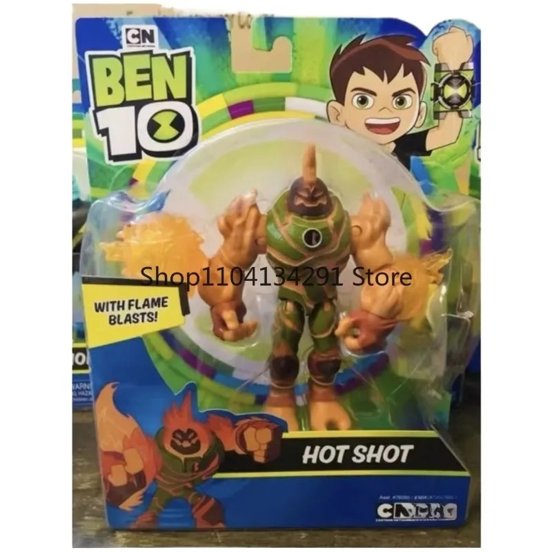 Original  “Ben 10” Omnitrix, Headblaster, Diamondhead Ben Tennyson Articulated Action Figure Toy Gift