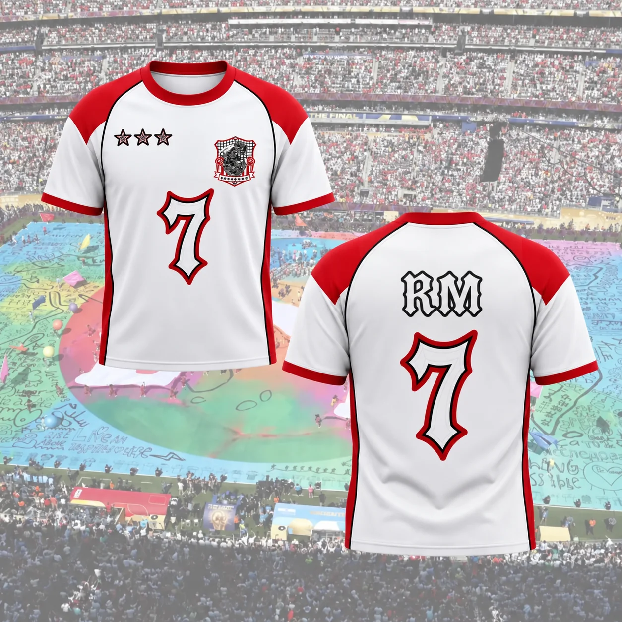 KPOP Fan Jersey T-Shirt 3D-Druck Kurzarm Unisex Streetwear Konzert Musikliebhaber Geschenk Lässiges Sport-T-Shirt Herren Damen Kleidung – Detail 6