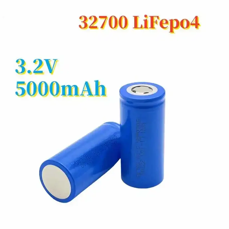 

32700 latest 3.2V 5000mAh high-power flashlight lithium iron phosphate rechargeable battery