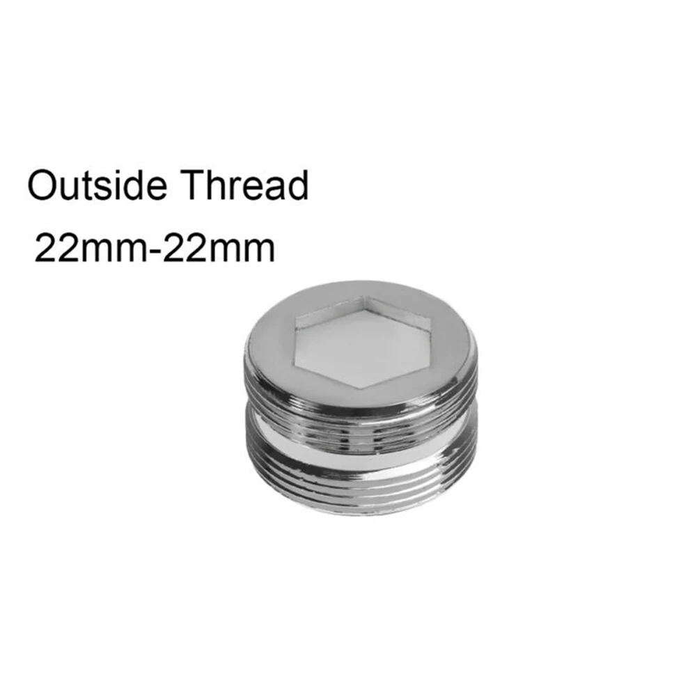 Brass Tap Thread Adapter Connector Outside Thread Kitchen Faucet Water Saving Adaptor Kitchen Hardware Accessories