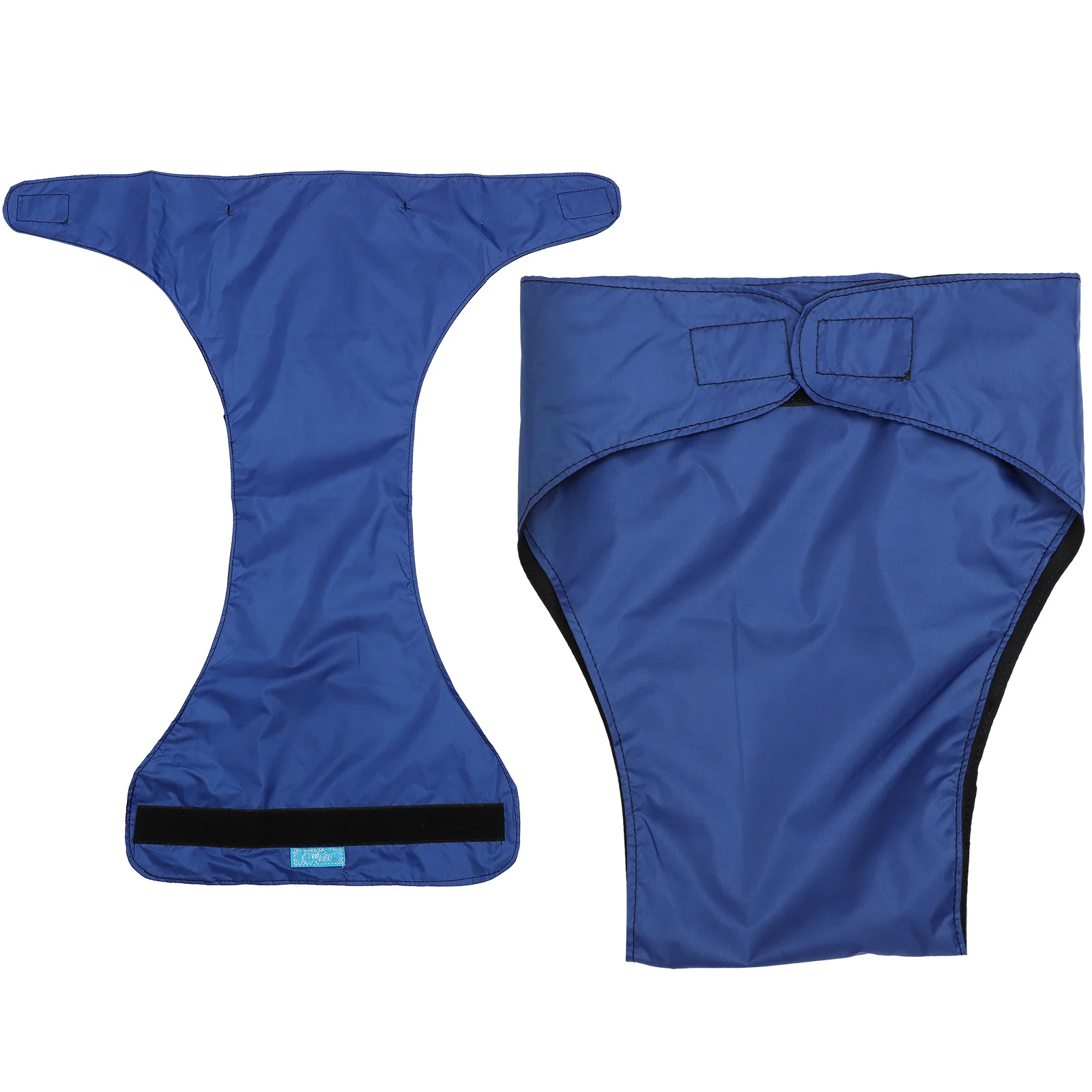 2 قطعة حفاضات قماشية للكبار قابلة للتنفس حفاضات قابلة لإعادة الاستخدام وقابلة للغسل مع تصميم مانع للتسرب لسلس البولية مرنة #5