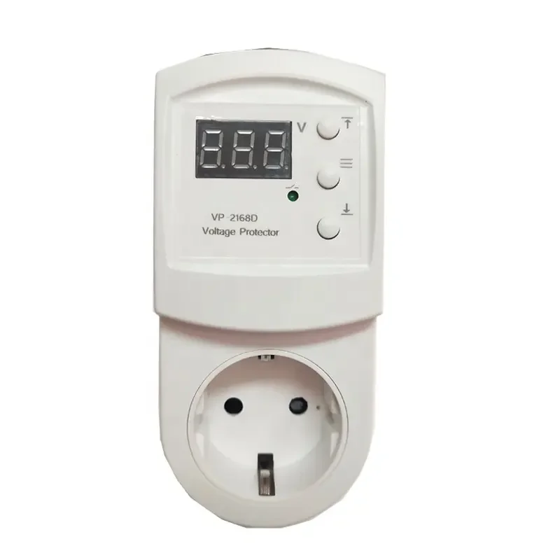 3PCS GINRI VP-2168D 16A 220V Over Voltage Adjustable Under Voltage Single Phase Protector Relay