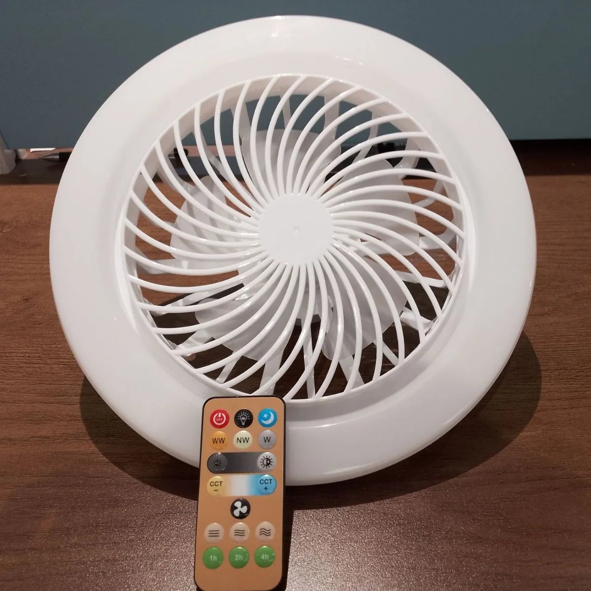 E27 Lamp Holder Universal Fan Light Bedroom Light Quiet Electric Fan Chandelier Control Led Study Dining Room Light