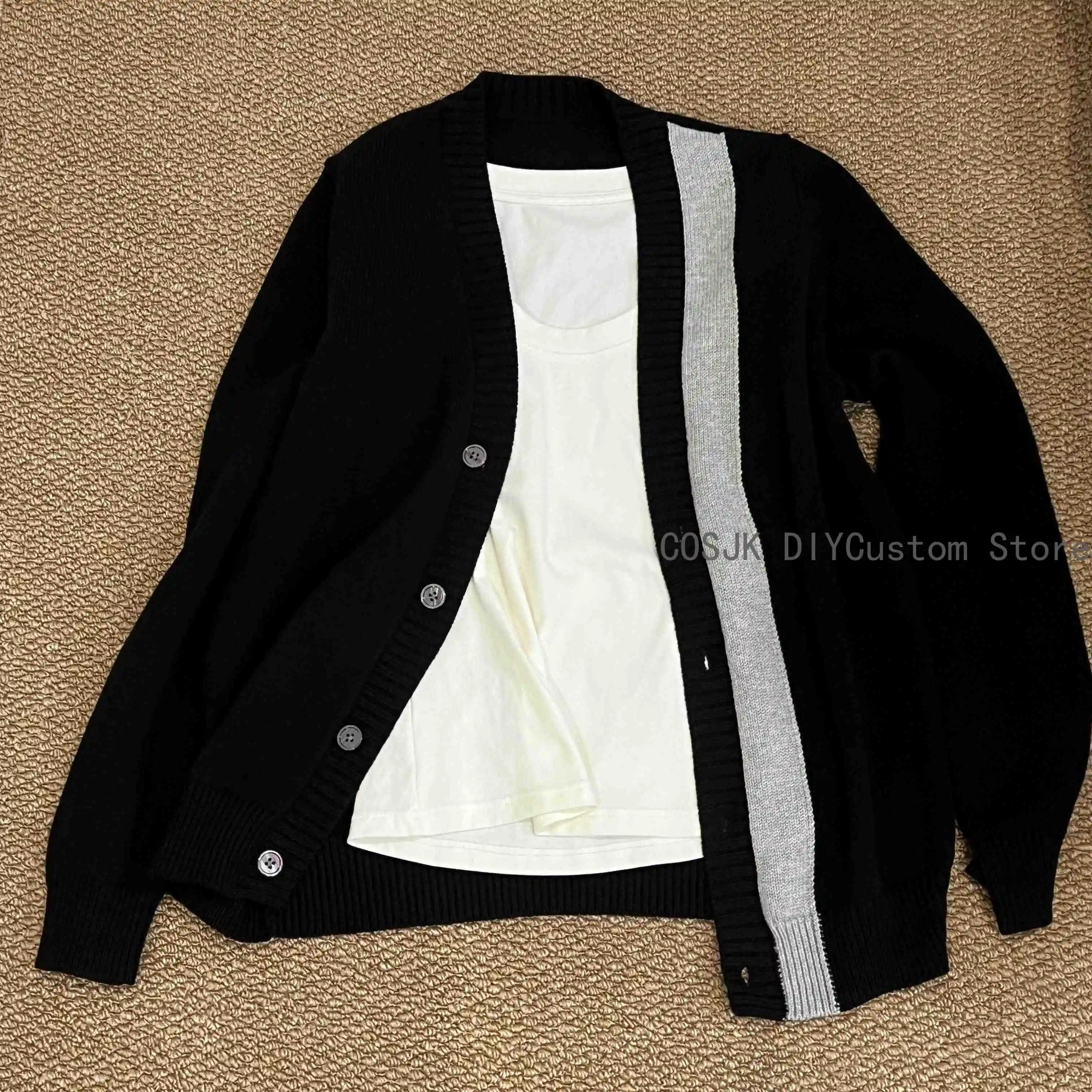 

Игра Love and Deepspace Zayne, аниме для взрослых, вязаный свитер унисекс, кардиган, пальто, ролевая одежда, одежда для косплея, повседневное пальто, Рождество