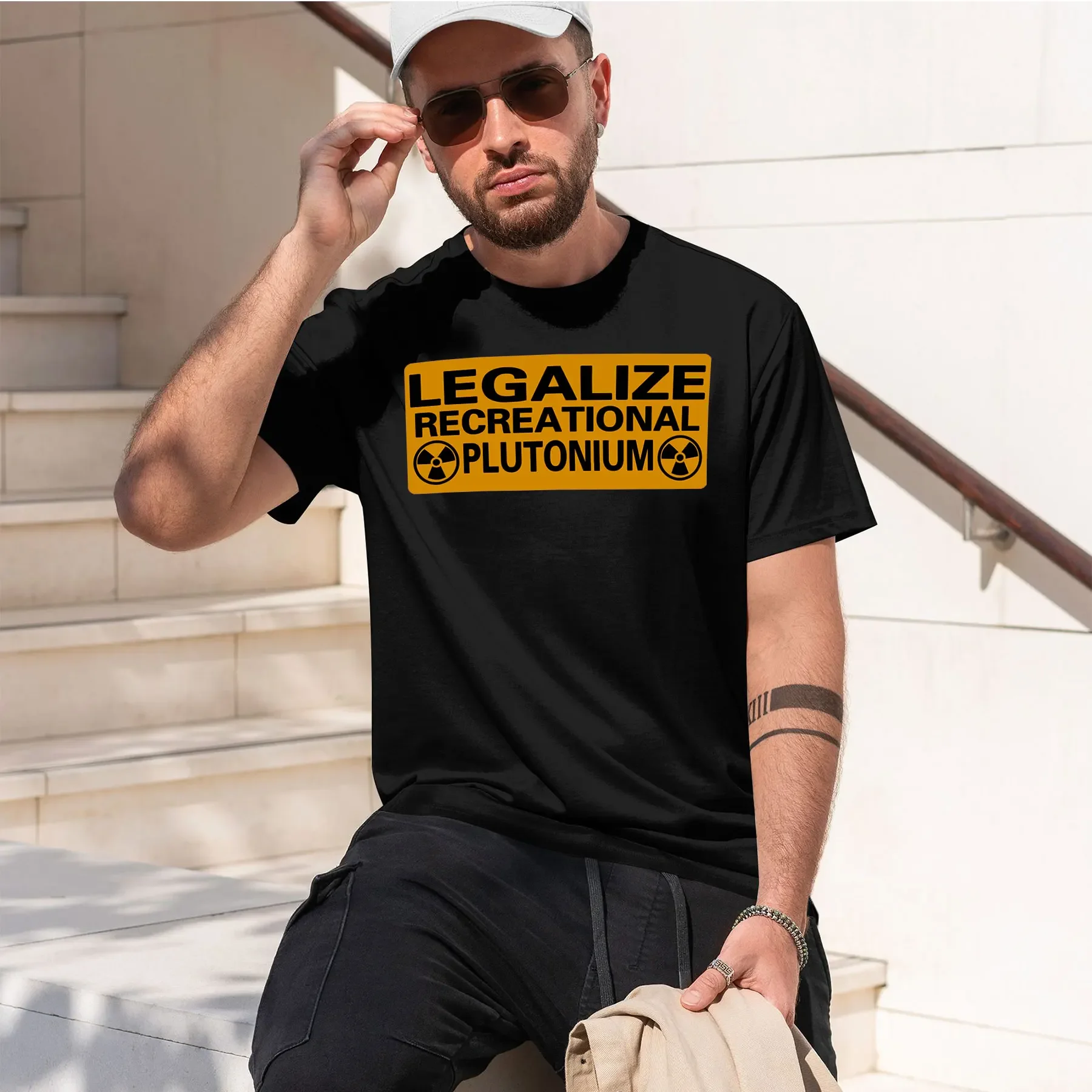 T-shirt léger à col rond imprimé rétro, motif amusant, nouvelle mode, collection 2026, pour le quotidien – Vente chaude