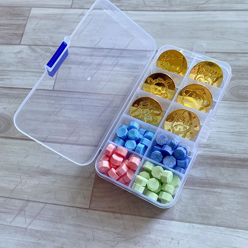 Sanrio Hello Kitty Stempel Messing Lakzegel DIY Fire Lakzegel Speelgoed Kuromi Cartoon Anime Zegel Huwelijksuitnodiging Zegellak Stempel