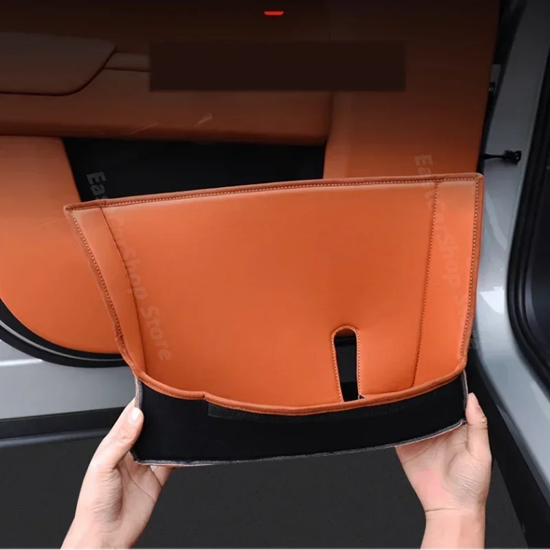 

For LEADING IDEAL LiXiang L7 L8 L9 Car Leather Door Armrest Storage Box Multi-function Box Container Interior Tidying Accessory