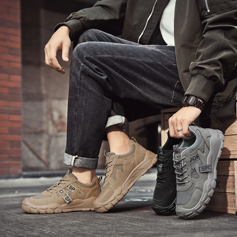 

Men's Shoes: All-season Breathable Casual Sports Mesh Shoes for Men, Anti-slip Work Safety Shoes for Men