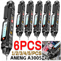 ANENG A3005 Digital Multimeter Professional Pen Testers LCD Display AC/DC Voltage Meter Live Zero Line Detector Buzzer Ohm Teste