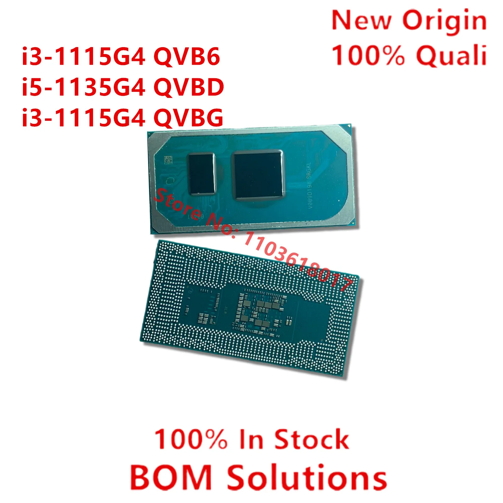 

Новинка 100%, QVBA QVB6, I7-1165G7 QVBD, i3-1115G4 QVBG, i5-1135G4 SRKQY, Женская микросхема