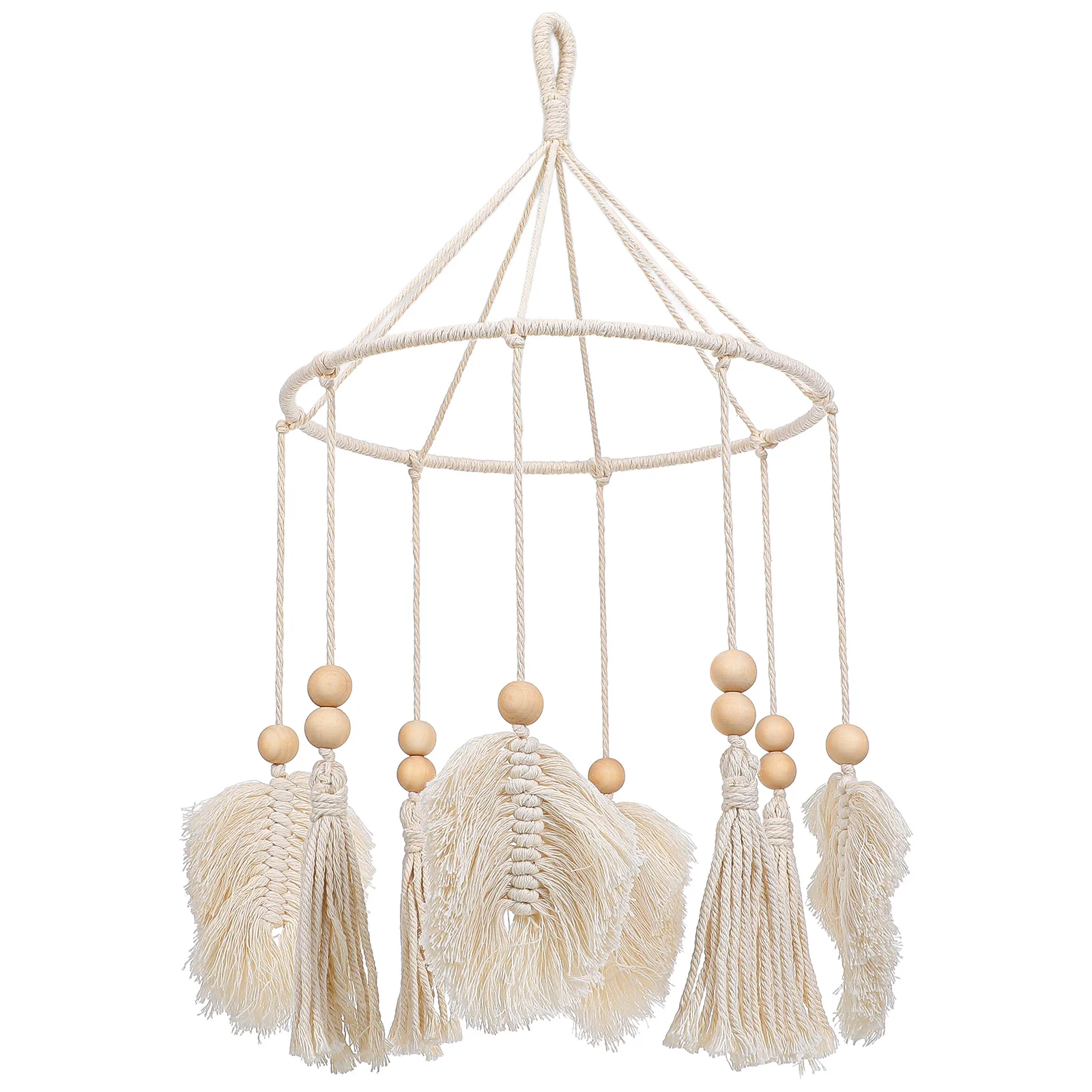 

Cotton Wind Hanging Art Home Decor Fringe Bell Craft Bedroom Wind Chime Living Room Party Wedding Christmas Gift