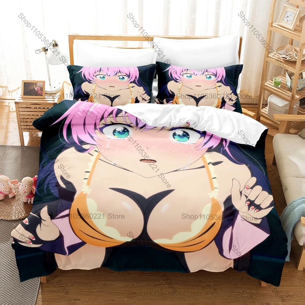 Cool More Than a Married Couple But Not Lovers Anime 3PCS Bedding Set Microfiber Duvet Cover 2Pillowcases Hidden Zipper No Inner