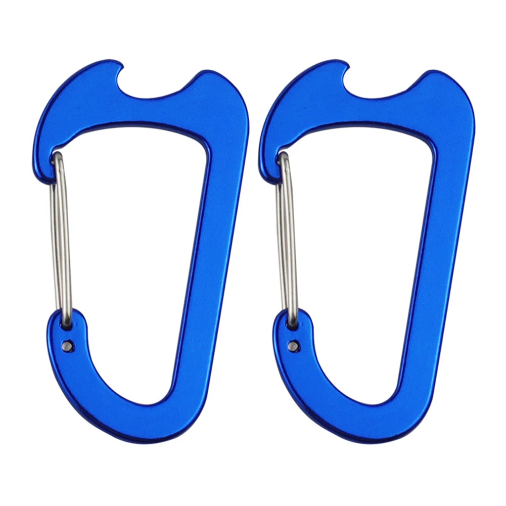 Backpack Hook Aluminum Carabiner Gear Organization Easy To Carry Efficient Wire Gate Lightweight Design For Keychain