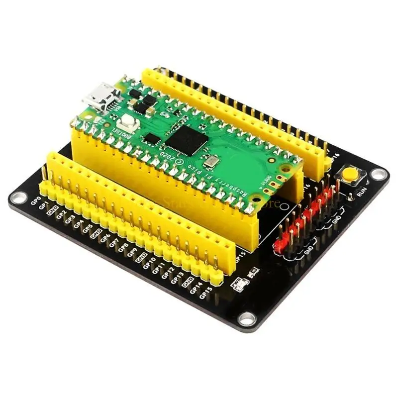 

T3EE GPIO Expander for Pico Board, Male and Female Pin Headers for Directly Connecting Expansion Modules