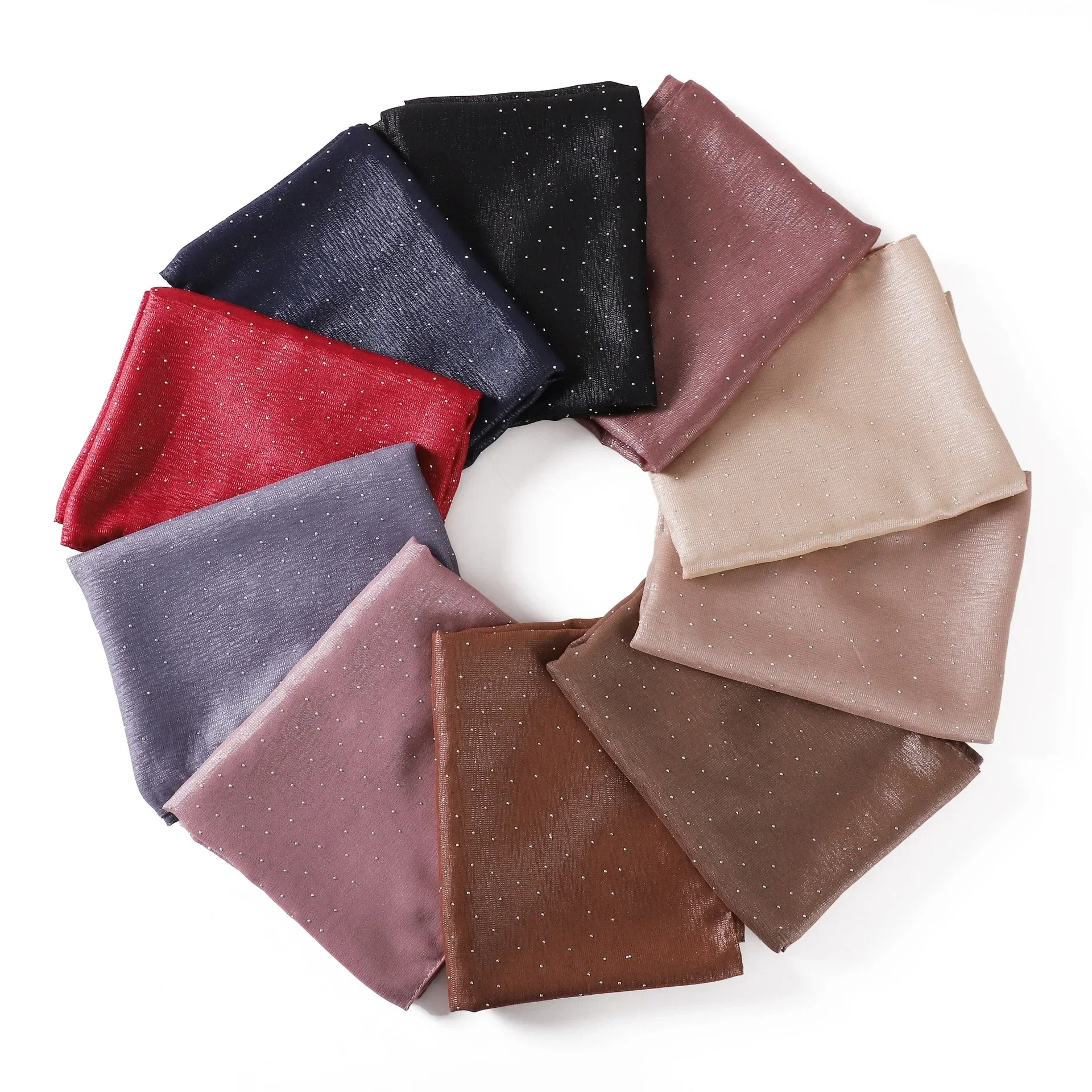 

Мерцающий блестящий длинный шарф с бриллиантами, шали, накидка, женский мусульманский хиджаб, тюрбан, палантин, банданы, повязка на голову, Bufanda, платок, тюрбан Mujer