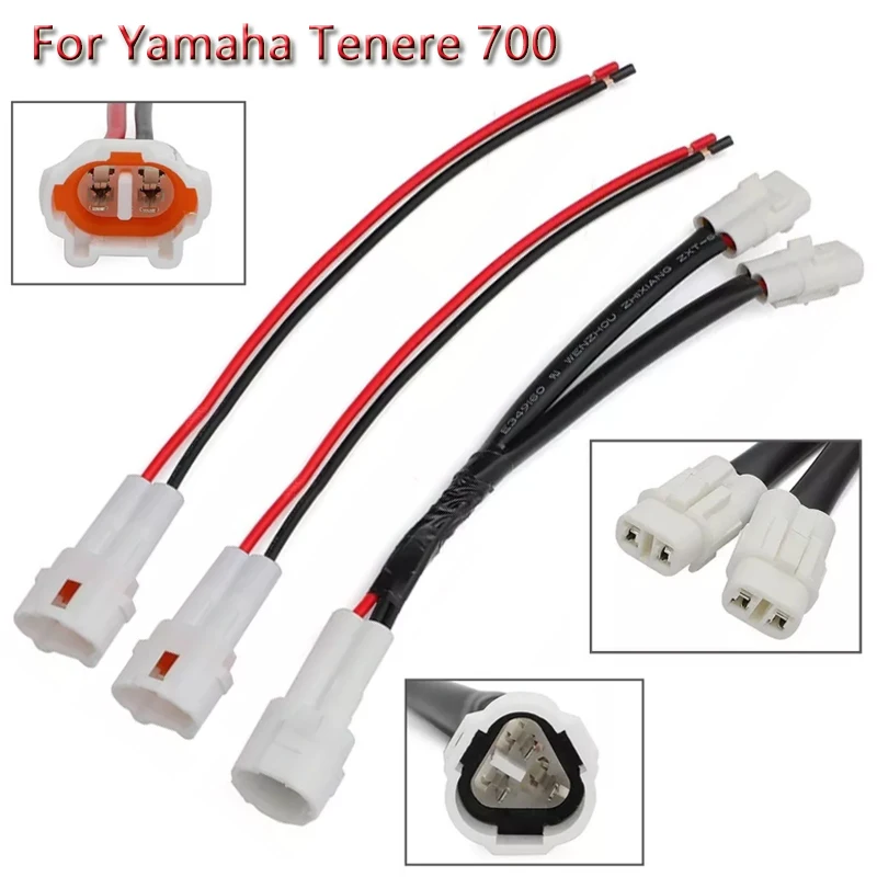 

Super Power Conector Motorcycle Power Outlet Splitter Kit USB Charger Cable Set With Port Splitter Kit For Yamaha Tenere 700