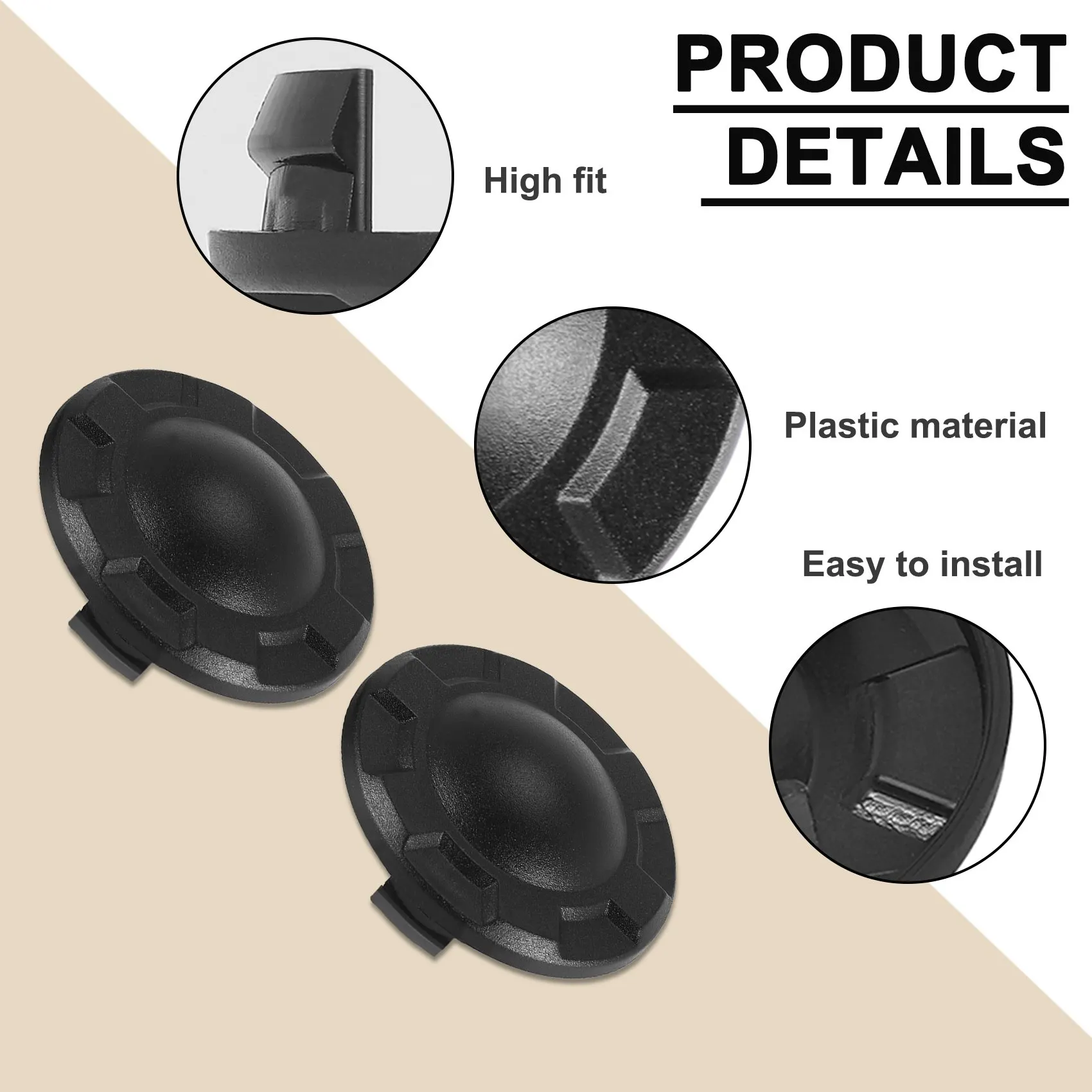 A85E-2PCS Car Shock Absorber Trim Protection Cover Waterproof Dustproof Cap For Mazda 3 CX-5 CX-4 CX-8 Accessories