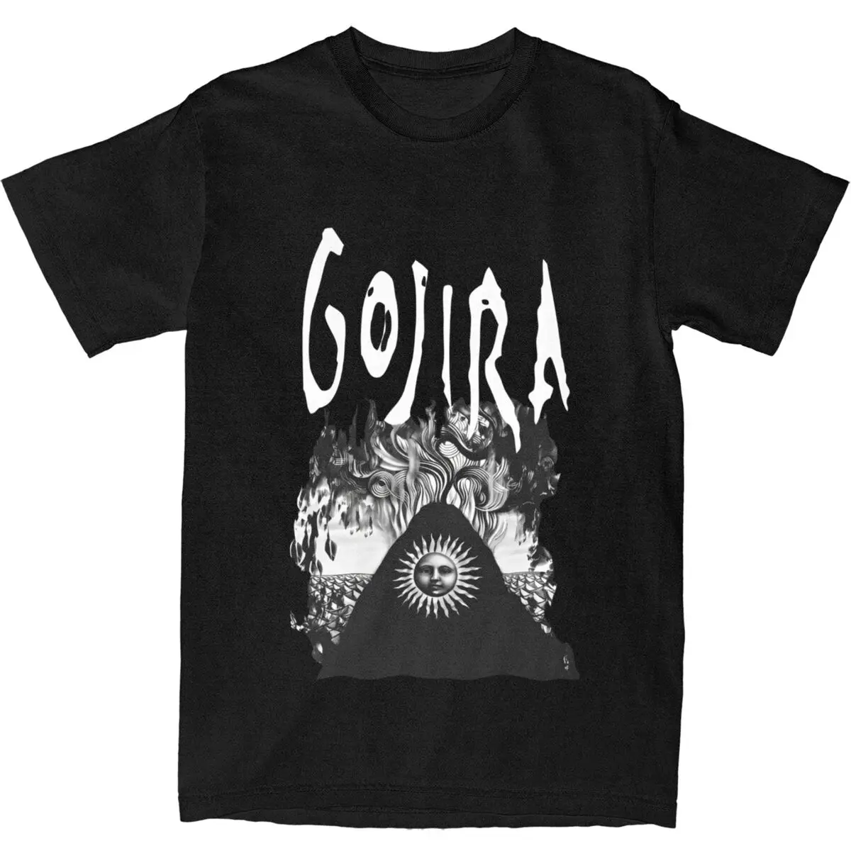 

Men Women T Shirt Captivating Gojiras Band T-Shirts Harajuku French Heavy Metal Band Summer Tee Shirt Casual Cotton Clothing