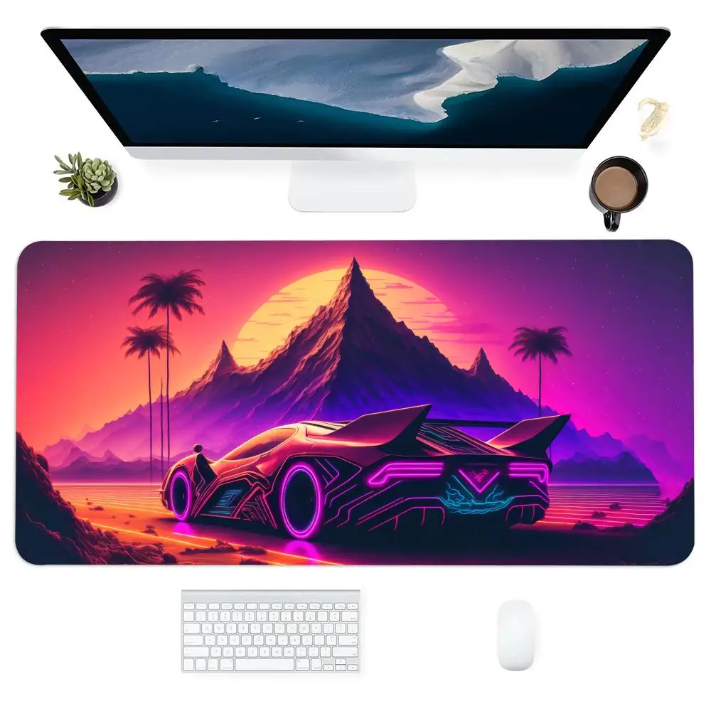 cool car landscape Mouse Pad Mousepad XXL Large Gaming Non-slip Computer Laptop Tablet Office Accessories Mat Mini PC Playmat