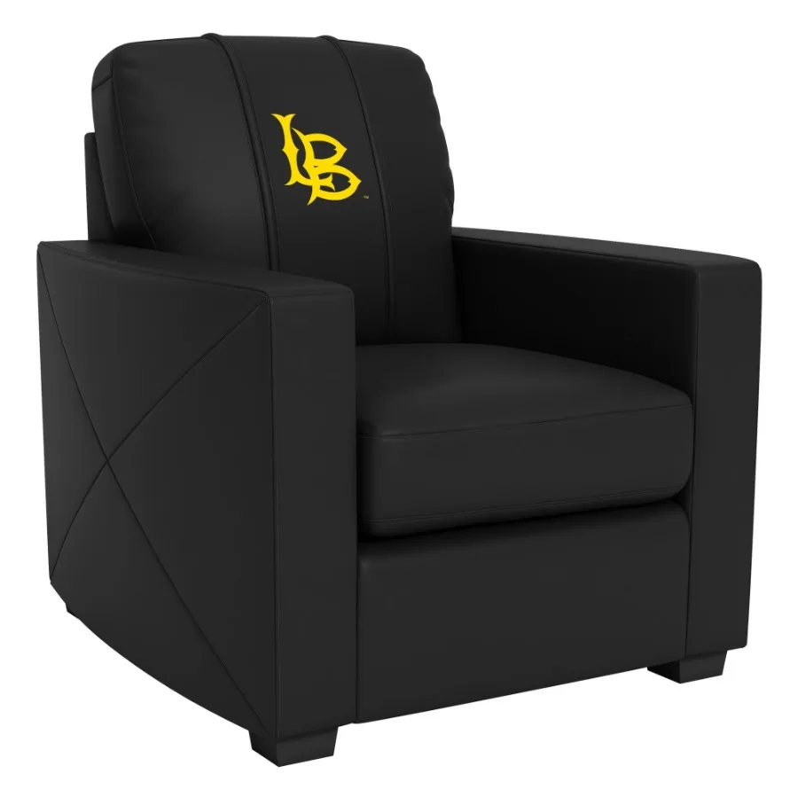 

Silver Club Chair with Cal State Long Beach Primary Logo