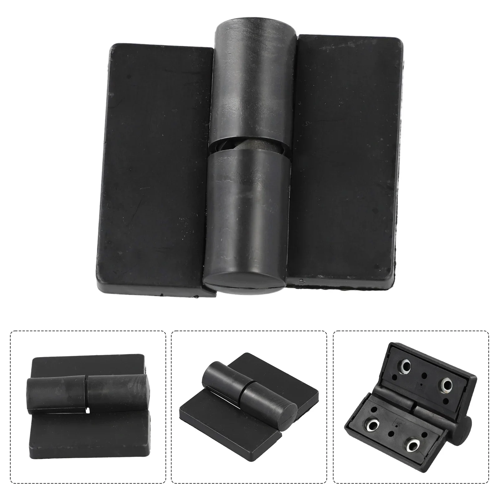 

Partition Accessories Hinge Door Hardware Door Hinge 1pc Accessories Black Color Easy To Install Replacement Useful