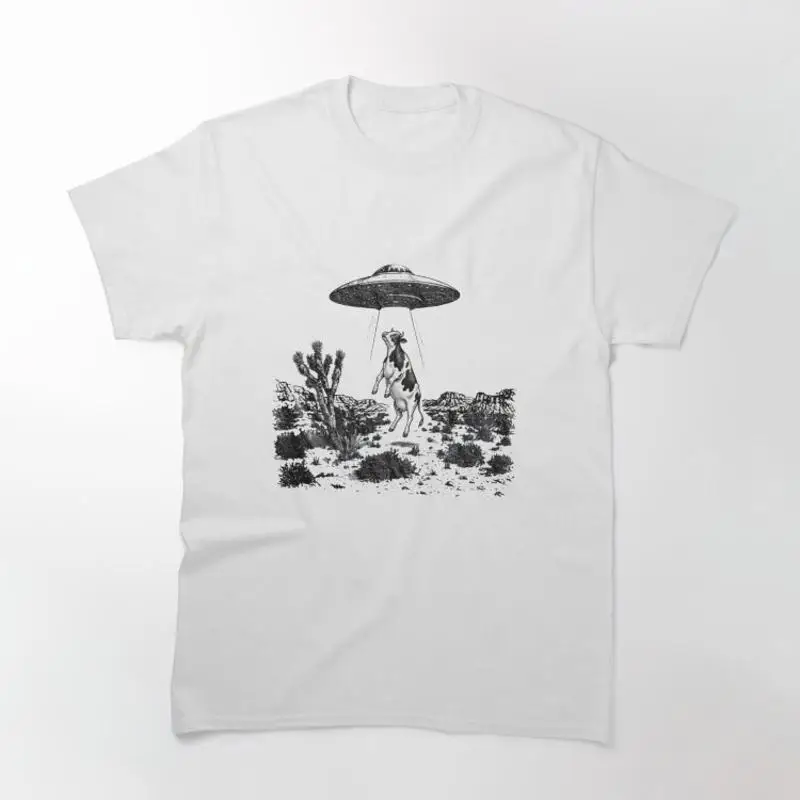 90s UFO Cow Classic T-Shirt