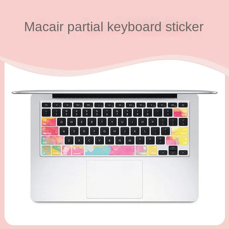 Laptop Keyboard Stickers for MacBook Air, PVC Keyboard Stickers, Partial Key Stickers