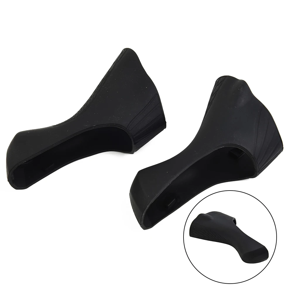 

1Pair Bicycle Brake Lever Hoods For 6800/5800/4700 Rubber Bike Replacement Gear Shift Lever Covers Accessories