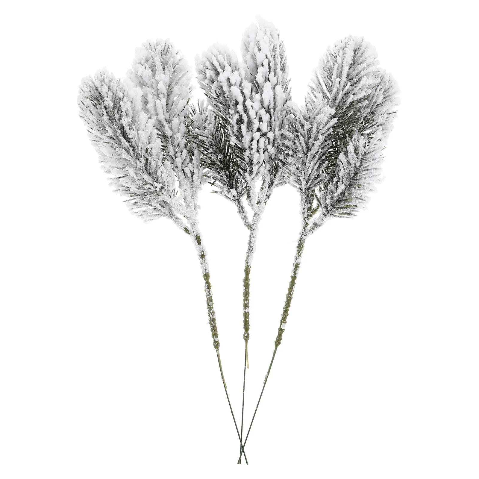 

3 PCS Pine Branches Artificial Cedar Christmas Tree Crafts Decoration Ornaments