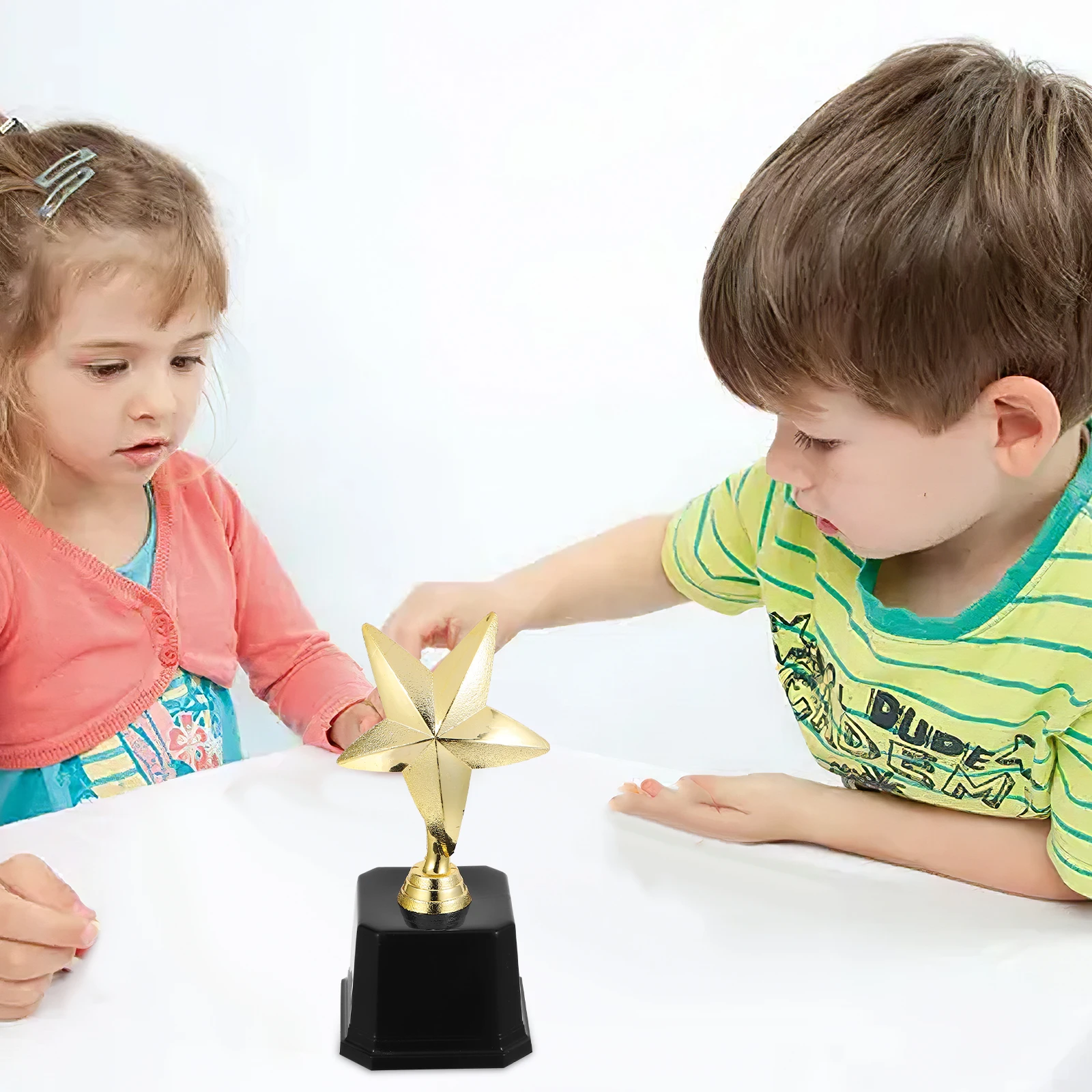 

1pcs Plastic Star Trophy Award Winner Competition Celebration Trophy Decor Party Festival Event Sports Banquet Days