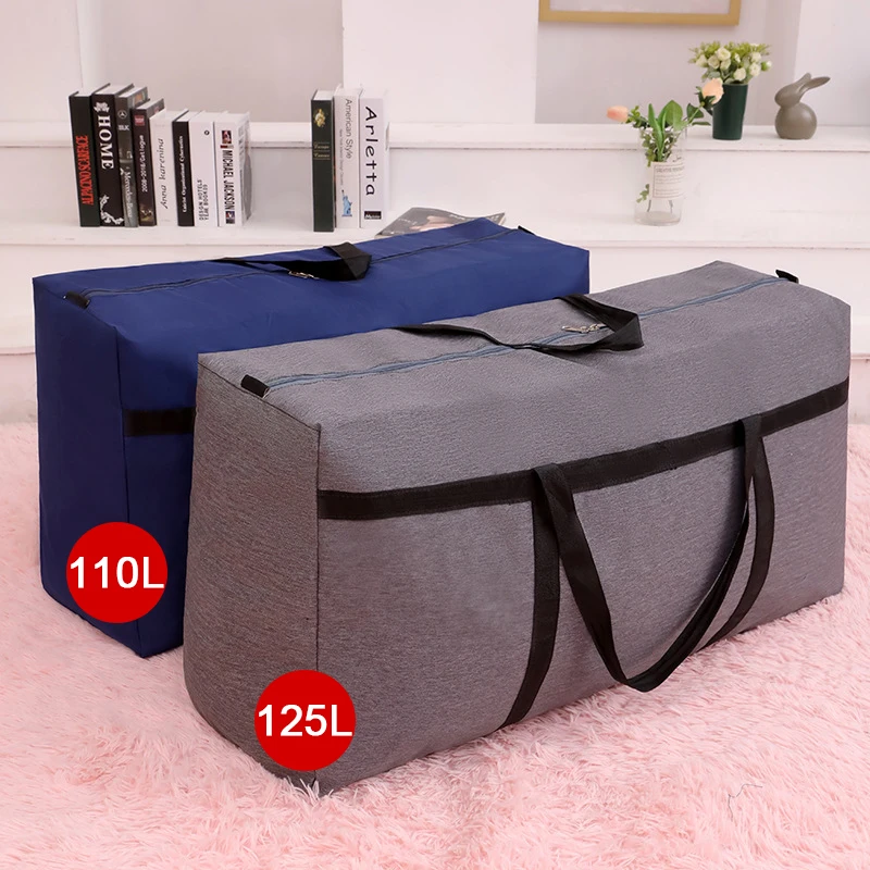 Extra Large Waterproof Moving Luggage Bags Laundry Shopping Bag Quilt Storage Bag,Dust-Proof and Removable,Sturdy,Travel