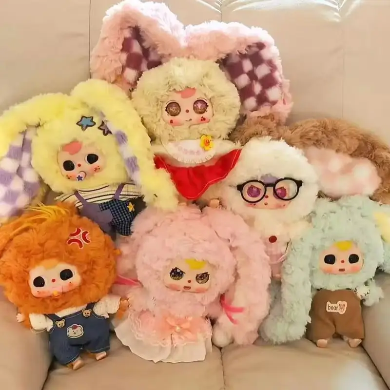 

Baby Three Not Defined Series Blind Box Toys Soft And Comfortable Plush Doll Backpack Pendant Ornament Mystery Box Collect Gifts